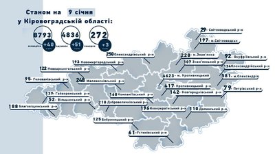 На Кіровоградщині за добу від COVID-19 померли 3 людини На Кіровоградщині за добу від COVID-19 померли 3 людини