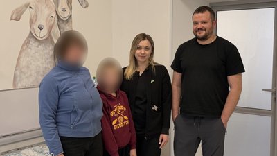 10-річний пацієнт після операції