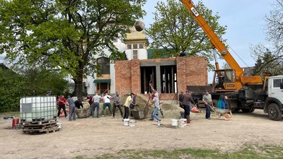 Дзвіниця, Голинь, Франківщина, будова
