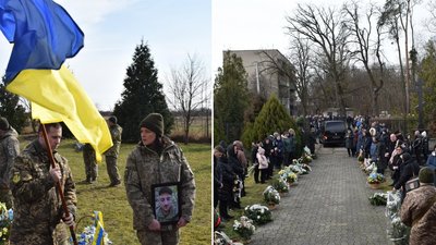 На Закарпатті попрощалися з полеглим захисником Іваном Яником