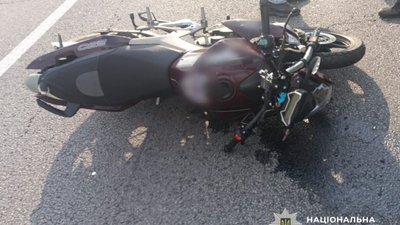 На Полтавщині у ДТП травмувався 16-річний мотоцикліст