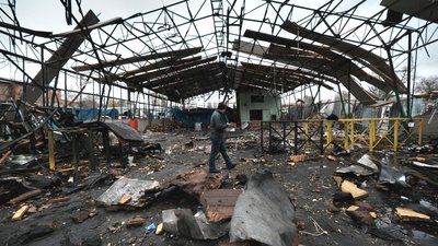 Наслідки удару російськими безпілотниками