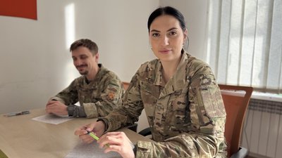 Українські військові написали Радіодиктант