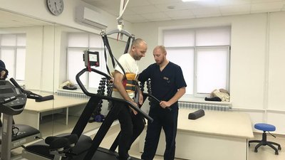 Тернопільський боєць Володимир Костюк проходить реабілітацію Тернопільський боєць Володимир Костюк проходить реабілітацію