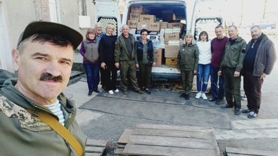 Володимир Мосейко, голова правління ГО "Десантно-козацький рій" Володимир Мосейко, голова правління ГО "Десантно-козацький рій"