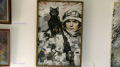 Майже сотню картин презентували волинські художники на "Зимовому салоні" в Луцьку Майже сотню картин презентували волинські художники на "Зимовому салоні" в Луцьку