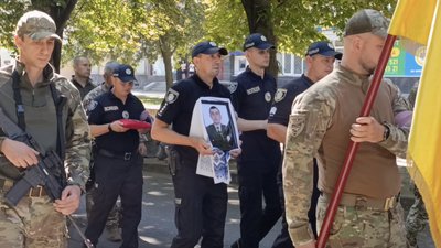 Прощання з Олександром Роздорожним