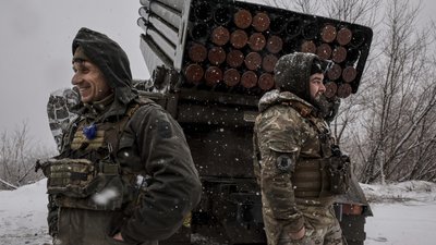 Українські артилеристи на Донеччині