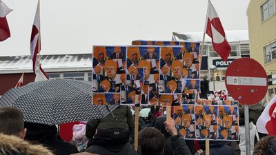 У Данії протестують проти намірів США окупувати Гренландію У Данії протестують проти намірів США окупувати Гренландію