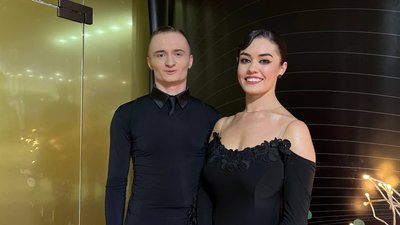 Ангеліна Кордюкевич і Тарас Саноцький, учасники фестивалю Ангеліна Кордюкевич і Тарас Саноцький, учасники фестивалю