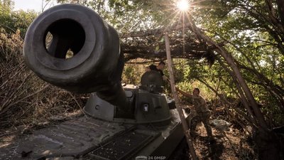 українські військові, ЗСУ, танк, фронт, війна в Україні