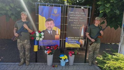 У двох селах Миколаївщини відкрили Алею Слави полеглим захисникам України