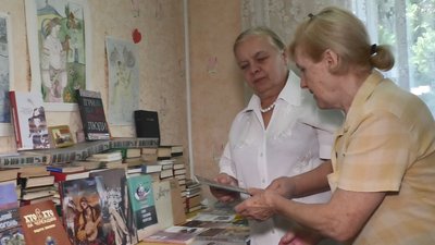 Врятувала книги з-під Бахмута Врятувала книги з-під Бахмута