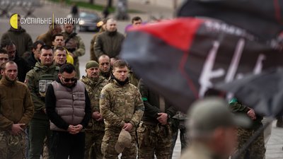 У Києві прощались з бійцями ДУК "Правий сектор" У Києві прощались з бійцями ДУК "Правий сектор"