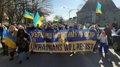 Вулицями Львова пройшов Марш Єдності