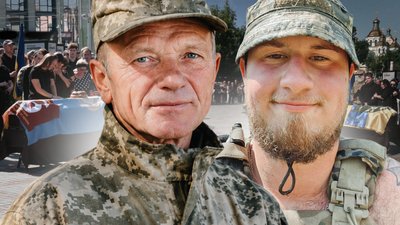 Із військовими Владиславом Шаленим та Юрієм Бобровніком-Сидоренком попрощалися у Рівному