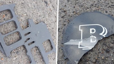 ДТП з кортежем Ярославського: шматки машини ДТП з кортежем Ярославського: шматки машини