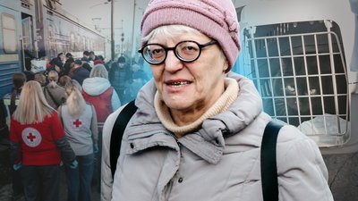 Історія Ольги з Донеччини, яка приїхала першим у 2026 році евакуаційним потягом до Рівного