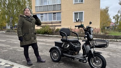 На Кіровоградщині Катеринівська громада купила для соціальних працівників електротрицикл На Кіровоградщині Катеринівська громада купила для соціальних працівників електротрицикл