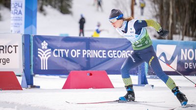 Українська лижниця Людмила Ляшенко на чемпіонаті світу-2024 з парабіатлону