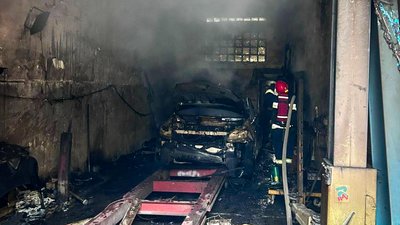 Авто після пожежі