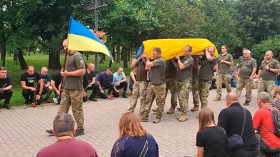 Прощання з Олександром Ступою у Чернігові Прощання з Олександром Ступою у Чернігові