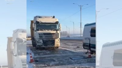 На Черкащині зупинили вантажівку через порушення