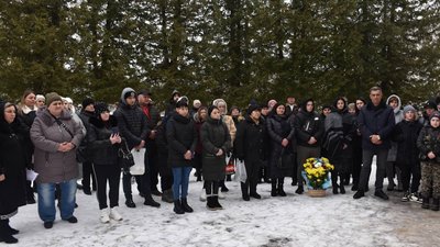 Відкриття меморіальних дошок трьом захисникам України у Бучачі Відкриття меморіальних дошок трьом захисникам України у Бучачі