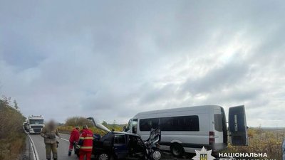 У Полтавській області у аварії загинув водій, а пасажирка травмована