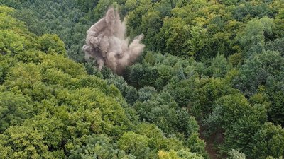 Підрив боєприпасів на Чернігівщині Підрив боєприпасів на Чернігівщині