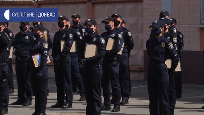 На Луганщині відзначили четверту річницю Патрульної поліції
