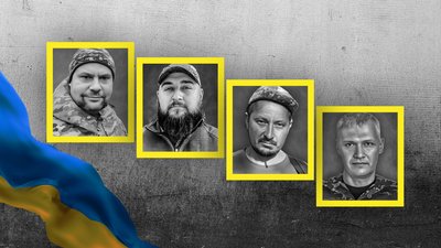 У чотирьох громадах Кіровоградщини попрощалися з військовими