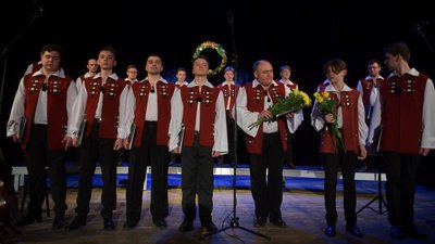 Львівська хорова капела "Дударик" під час туру Латвією Львівська хорова капела "Дударик" під час туру Латвією