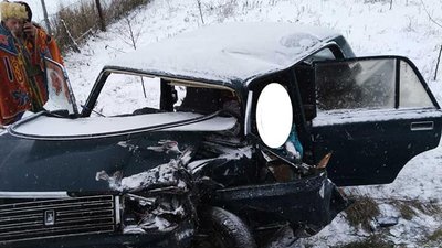 На Черкащині сталася ДТП. Водій загинув на місці