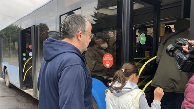 Акцію "День без авто" провели в Ужгороді Акцію "День без авто" провели в Ужгороді