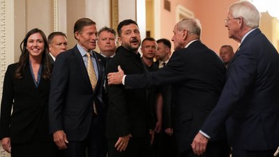 Зеленський та сенатори США