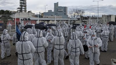 У Франції кілька сотень протестувальників увірвалися на завод хімічної компанії Arkema