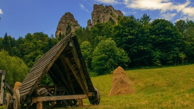 На території міста-фортеці Тустань відтворили умови життя людини Середньовіччя
