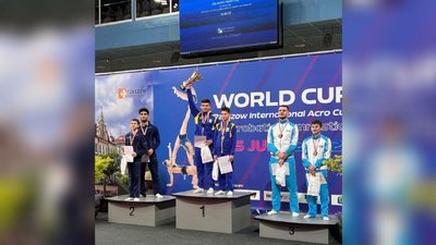 Вінницькі спортсмени стали чемпіонами Кубку світу зі спортивної акробатики