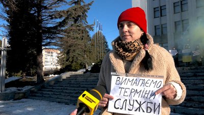 Учасниця акції Наталя Мартинович Учасниця акції Наталя Мартинович