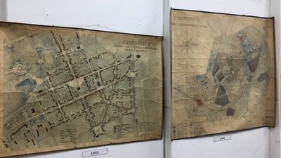 "Найстаріша карта у нас 1877 рік": у Слов’янську відкрили виставку мап та схем