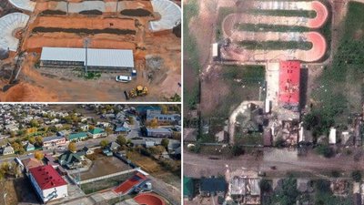 У Лимані військові РФ зруйнували велобазу