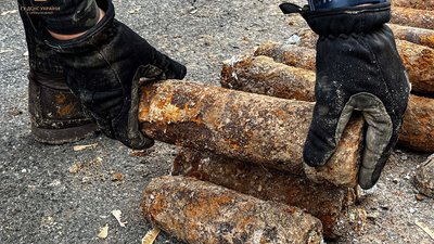 На Черкащині сапери вилучили 515 снарядів часів Другої світової війни На Черкащині сапери вилучили 515 снарядів часів Другої світової війни