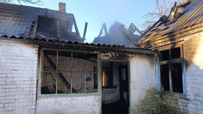 В пожежі біля Луцька загинув чоловік