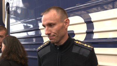 До Львова прибув потяг з Херсона, який потрапив під обстріл 3 травня