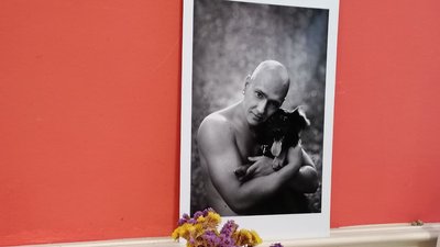 Виставка на підтримку притулку для тварин у Кропивницькому: герої знімків – чоловіки та тварини Виставка на підтримку притулку для тварин у Кропивницькому: герої знімків – чоловіки та тварини