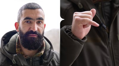 Звільнений з полону буковинець Віктор Якоб