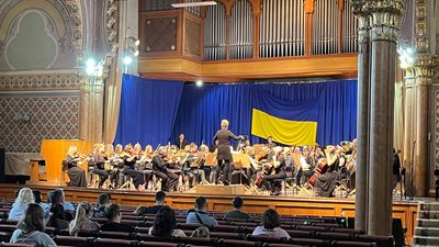 В Ужгороді провели концерт до Дня Європи