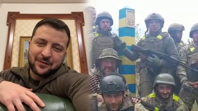 Зеленський подякував бійцям тероборони, які вийшли на держкордон на Харківщині