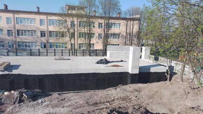 У Борисполі будують протирадіаційне укриття подвійного призначення для ліцею "Патріот"